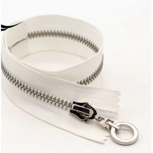 金属拉链 高档拉锁银铜铁齿批包邮包包 衣服外套夹克皮衣45cm